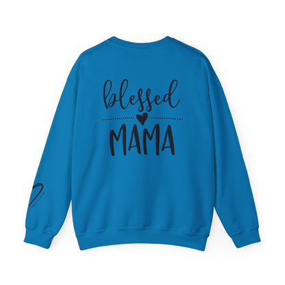 Blessed Mama Crewneck Sweatshirt gift for mom