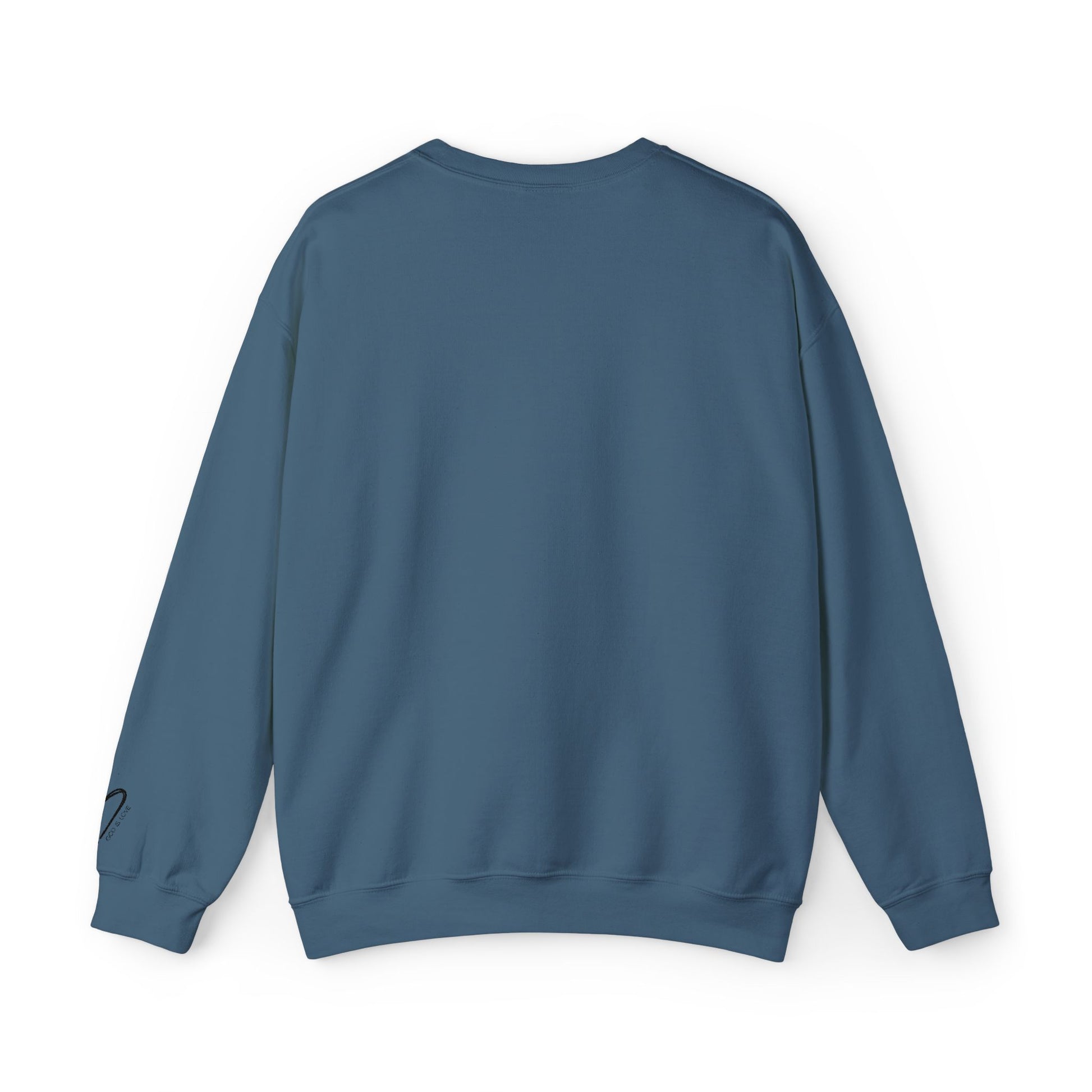 Be Still Graphic Crewneck Sweatshirt flat lay image
