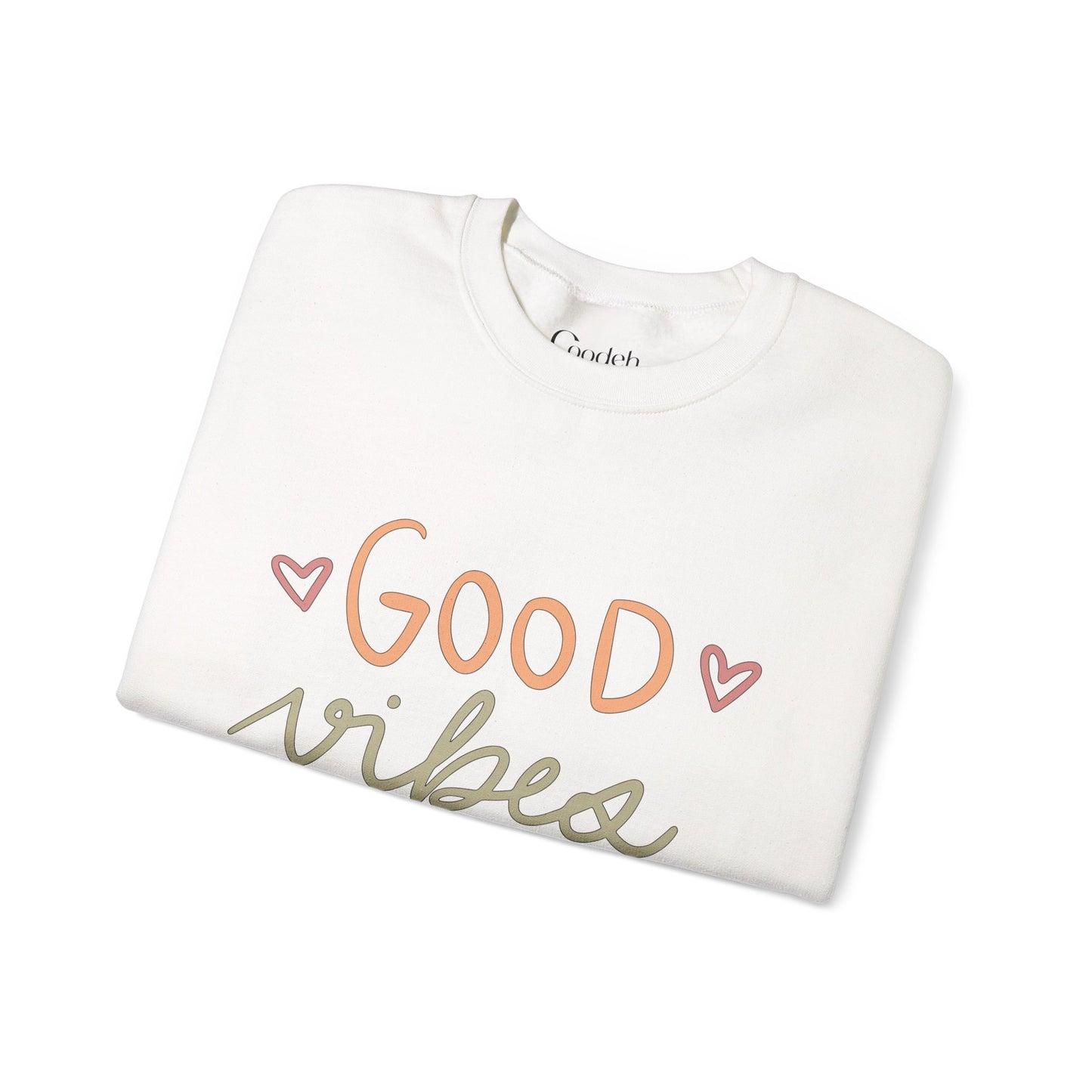 Good Vibes Crewneck Sweatshirt premium quality