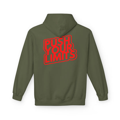 Push Your Limits Motivational Fitness Hoodie fitness apparel