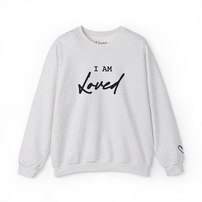 I Am Loved Crewneck Sweatshirt lifestyle image