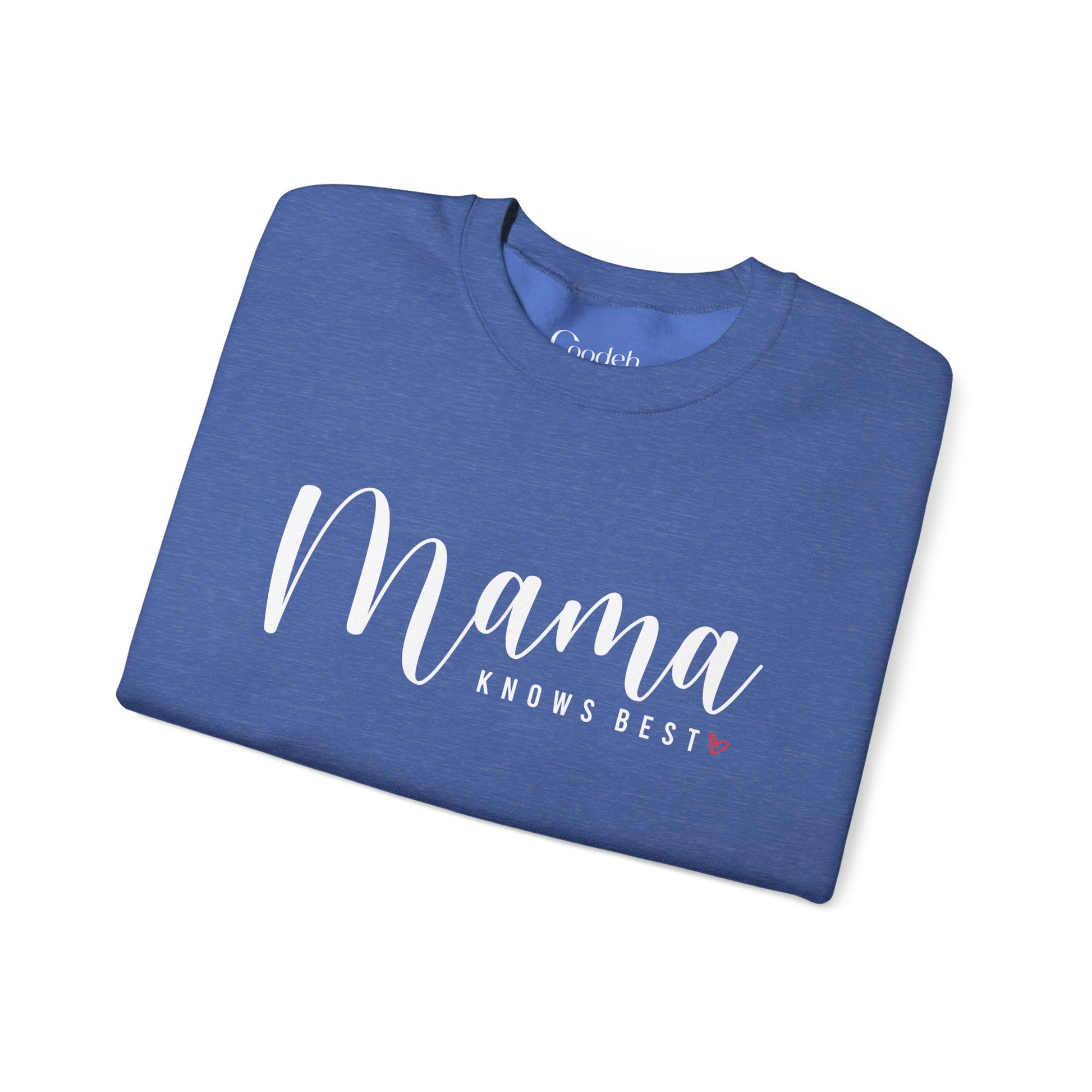 Mama Knows Best Crewneck Sweatshirt modern apparel