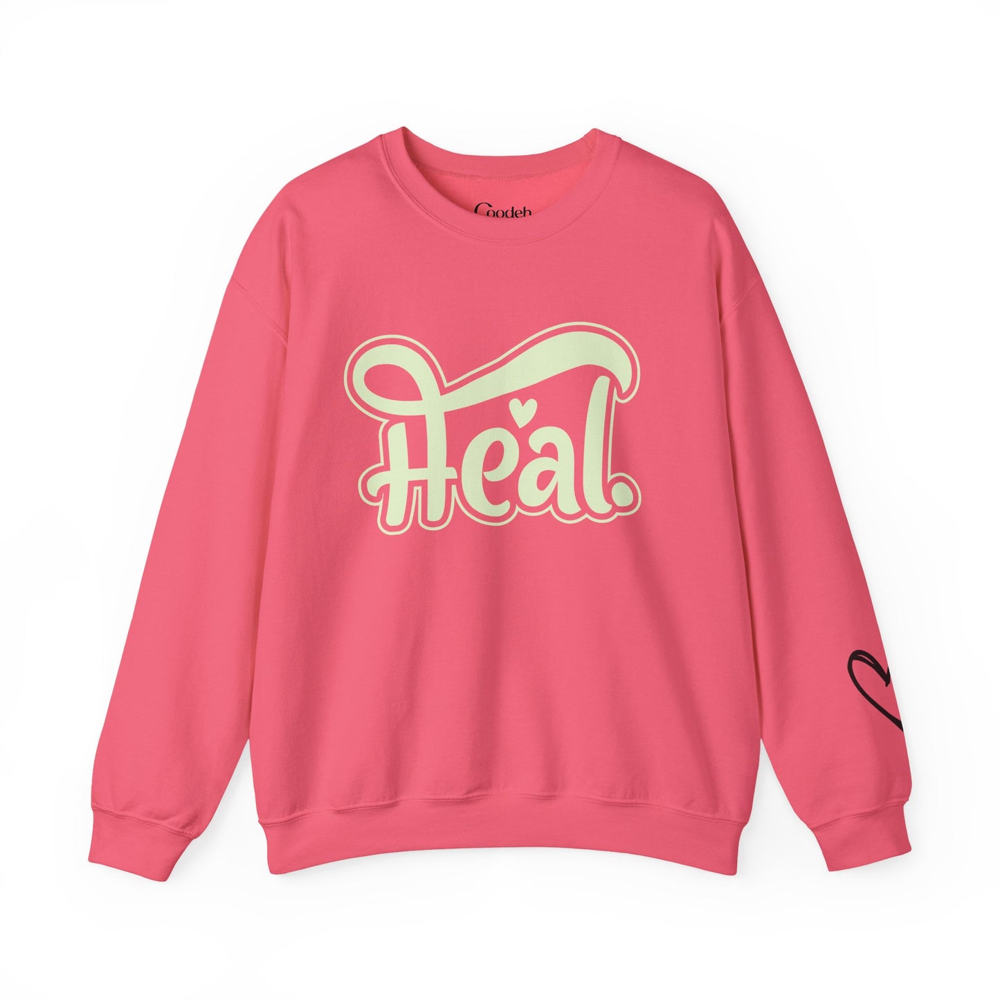 Heal Inspirational Crewneck Sweatshirt wellness fashion
