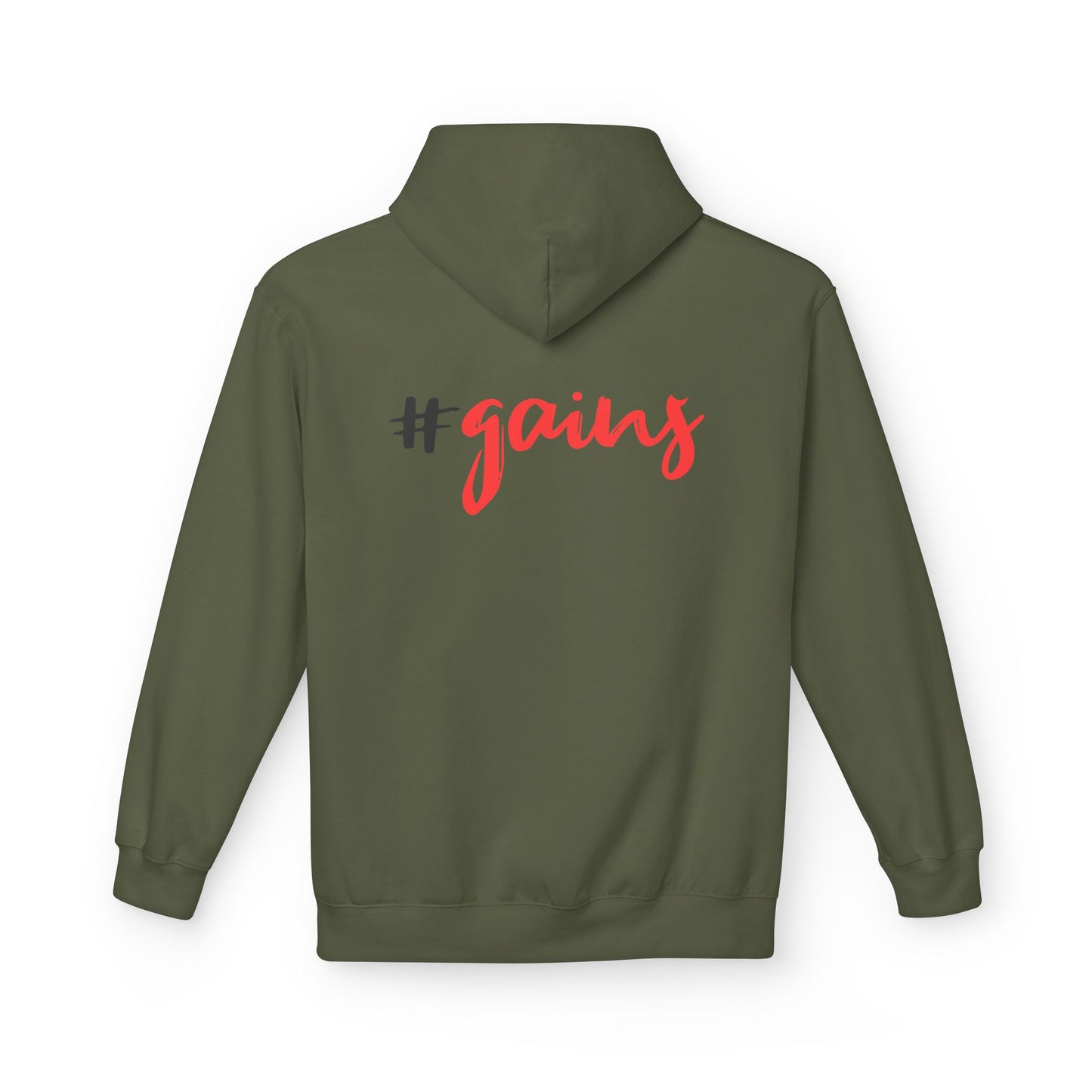 Gains Workout Hoodie for Fitness Lovers gym motivation clothing
