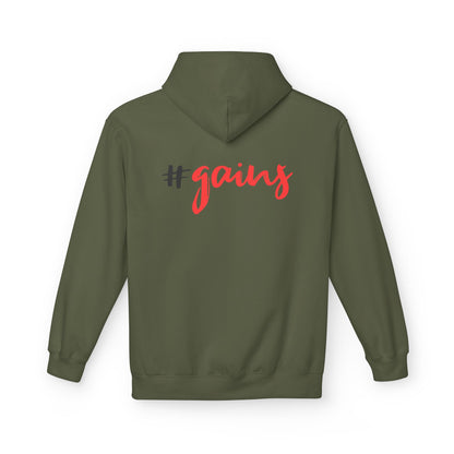 Gains Workout Hoodie for Fitness Lovers gym motivation clothing