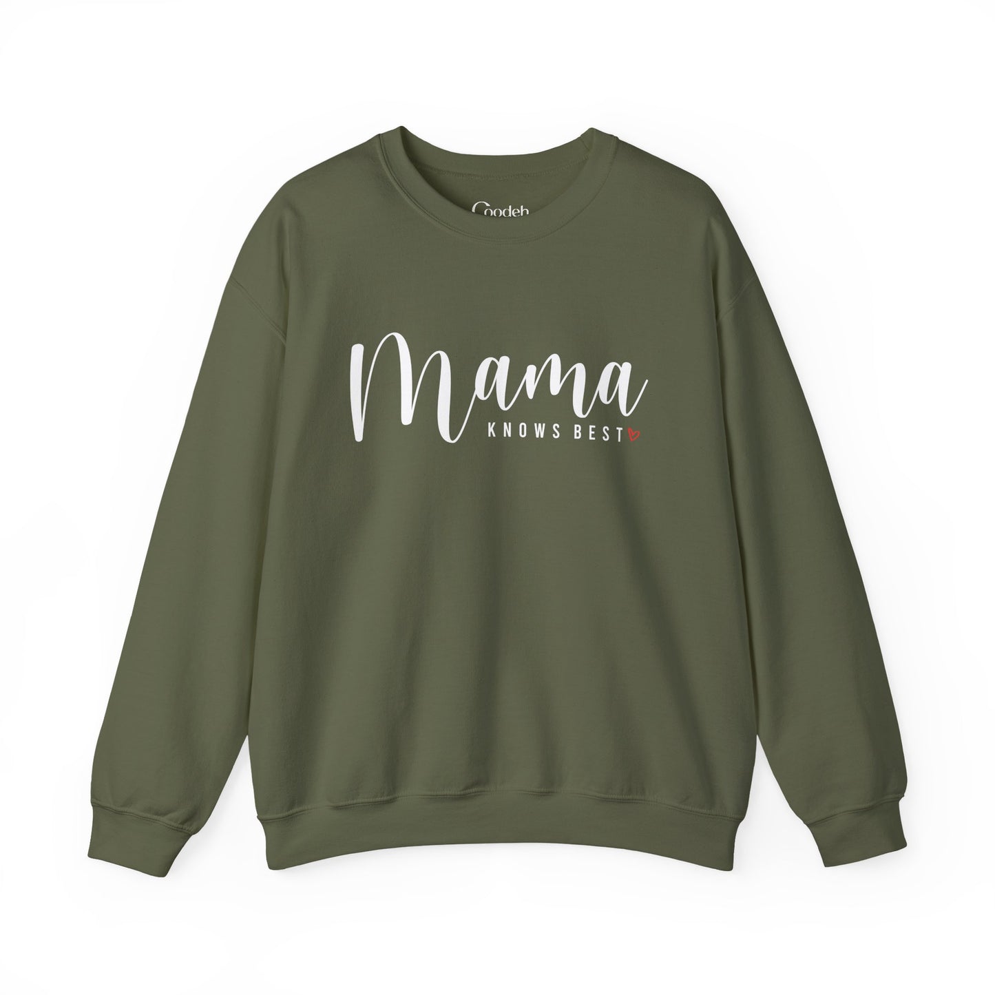 Mama Knows Best Crewneck Sweatshirt family outfit