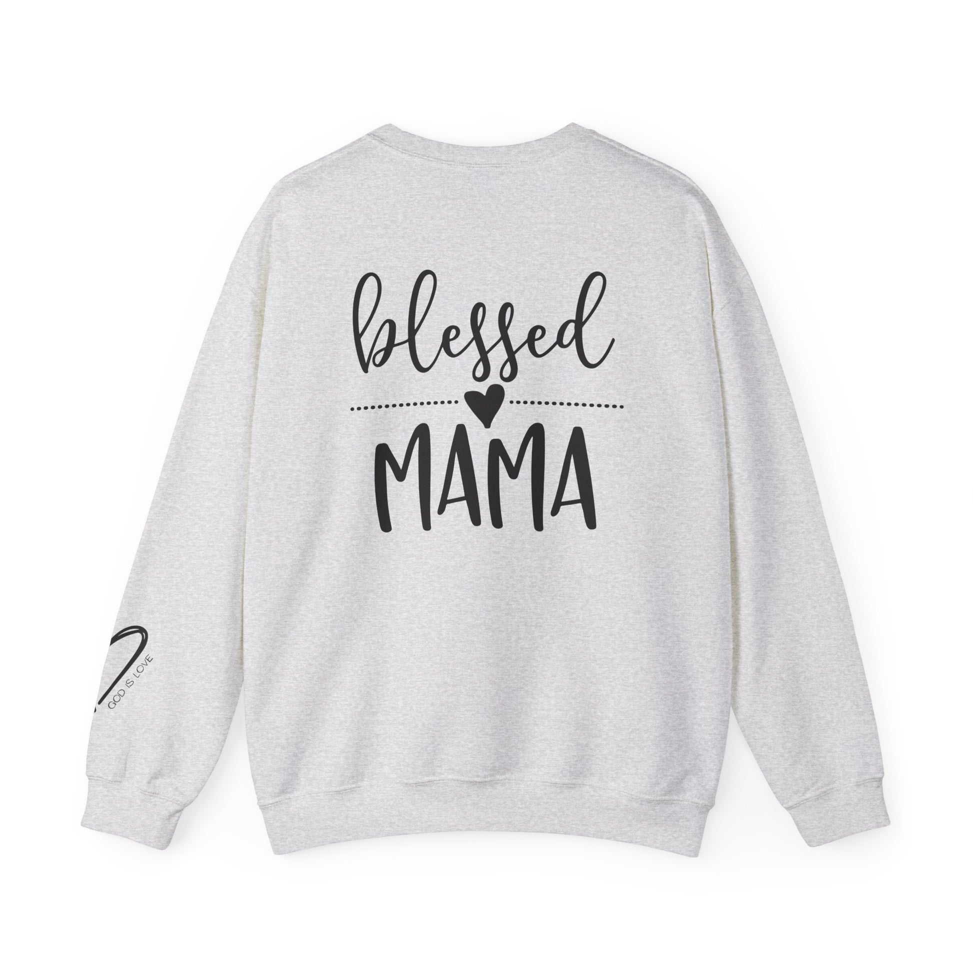 Blessed Mama Crewneck Sweatshirt cozy lifestyle wear