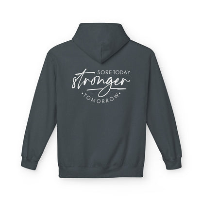 Soar Today Stronger Tomorrow Hoodie inspirational lifestyle clothing