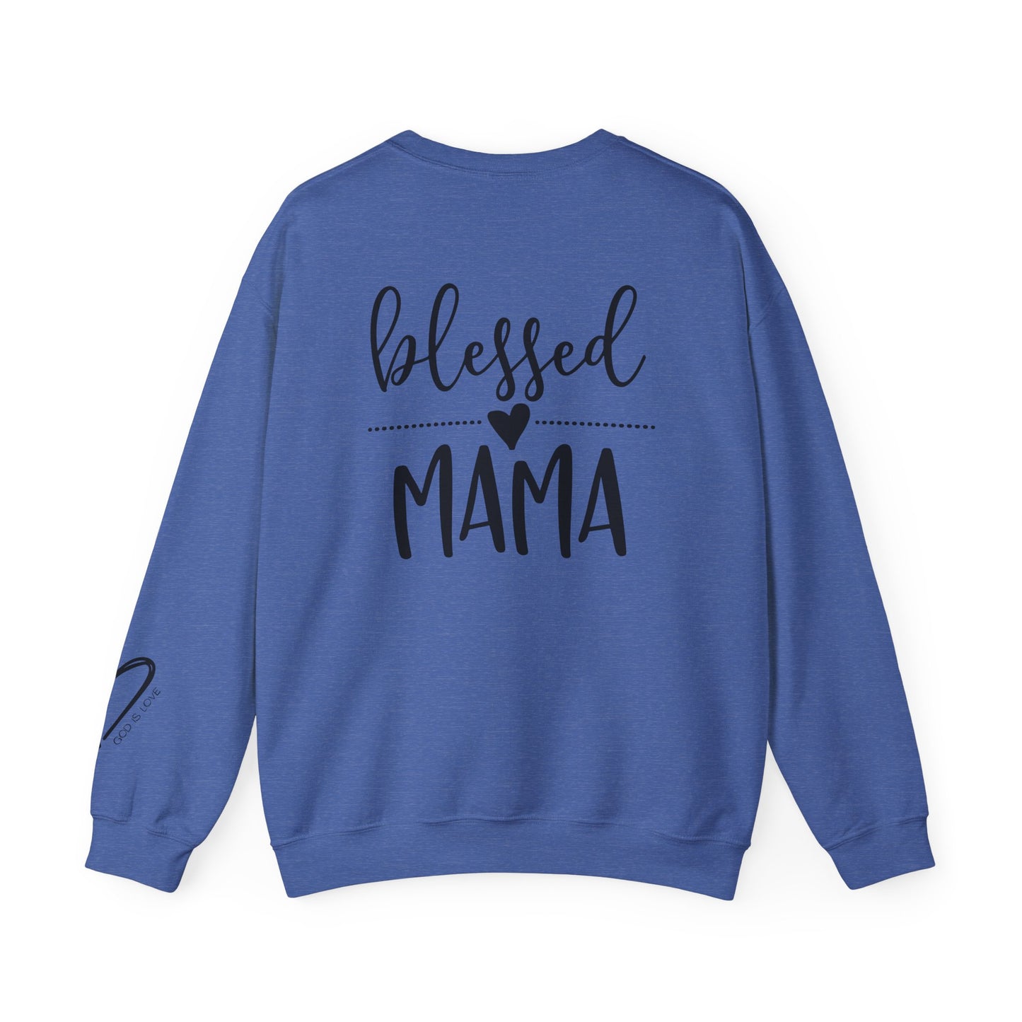 Blessed Mama Crewneck Sweatshirt modern mom fashion