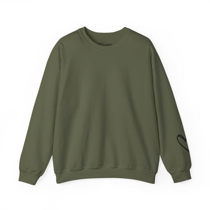 I Am Worthy Crewneck Sweatshirt warm and cozy feel
