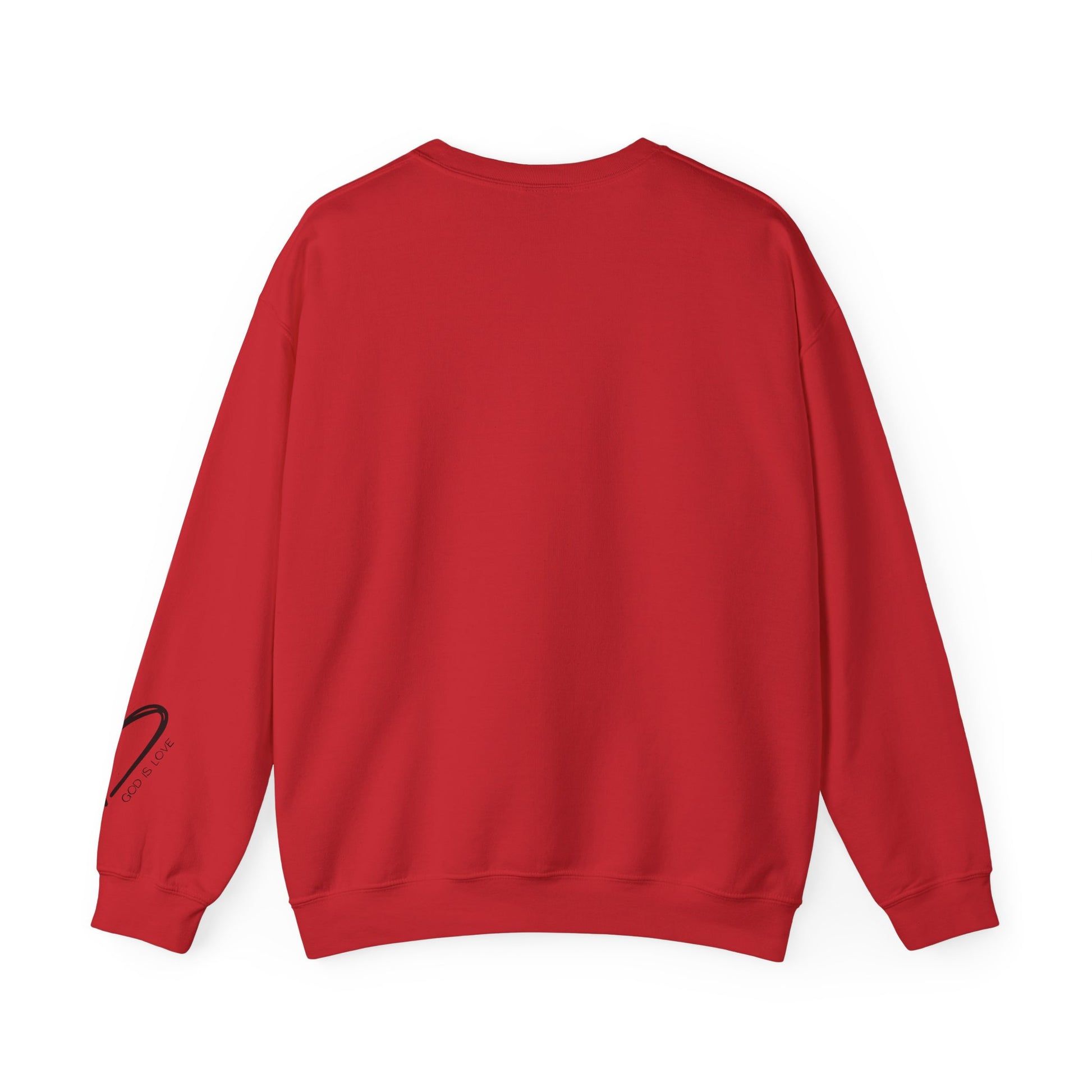 Love Graphic Crewneck Sweatshirt cotton blend fabric