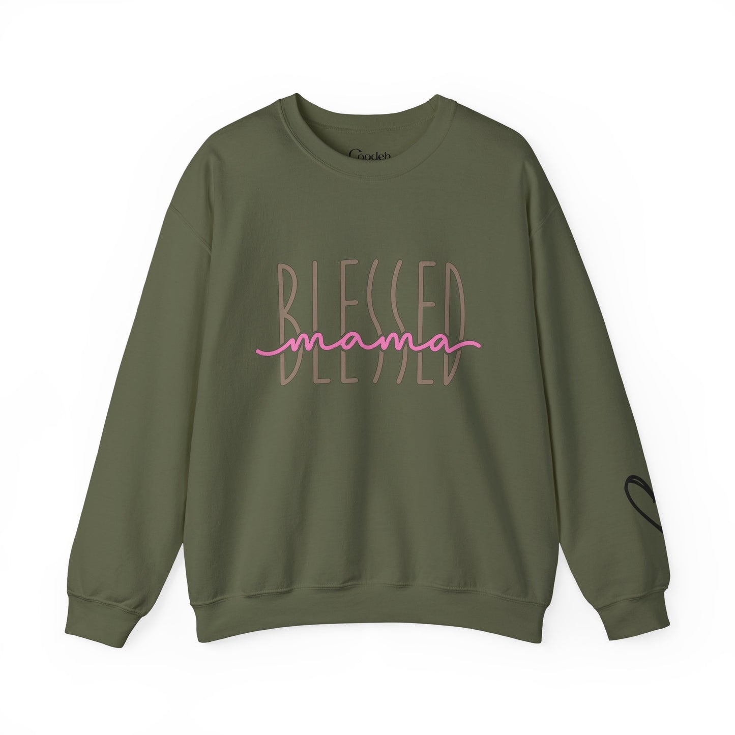 Blessed Mama Crewneck Sweatshirt relaxed fit