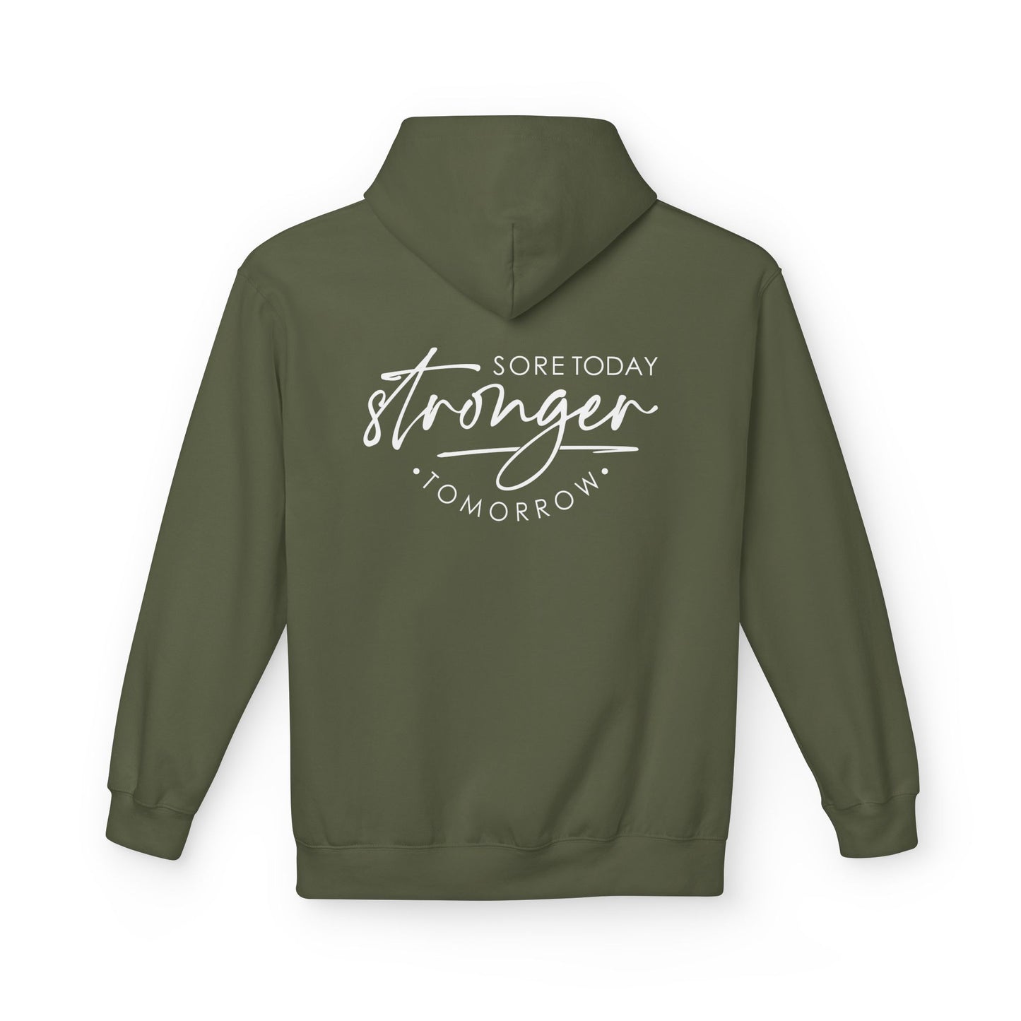 Soar Today Stronger Tomorrow Hoodie inspirational quote