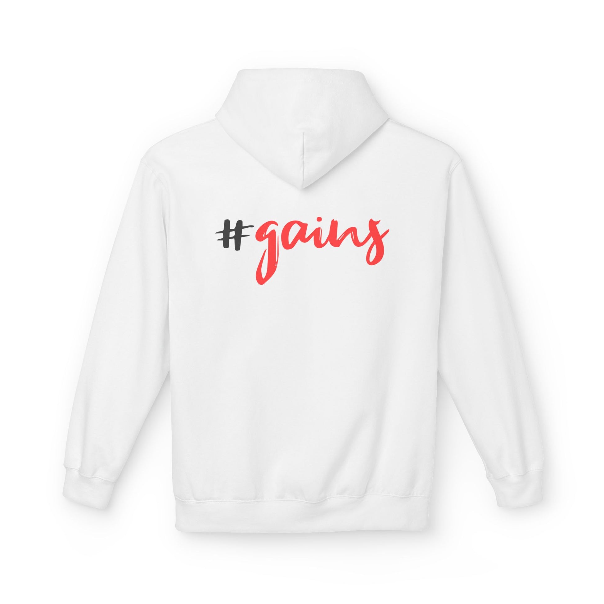 Gains Workout Hoodie for Fitness Lovers studio product image