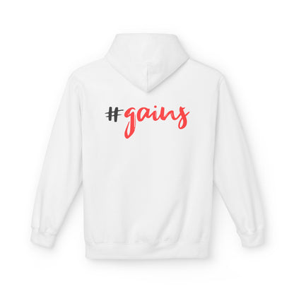 Gains Workout Hoodie for Fitness Lovers studio product image