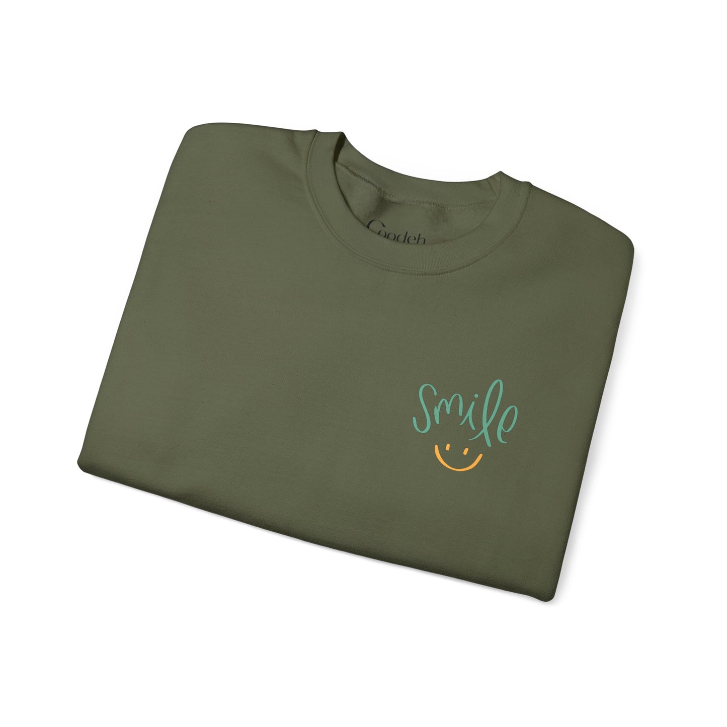 Life Is Good Crewneck Sweatshirt back view
