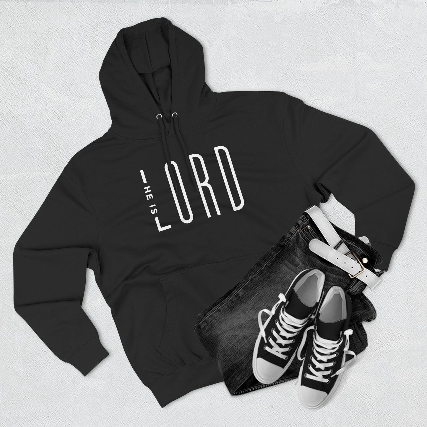 HE IS LORD Fleece Hoodie