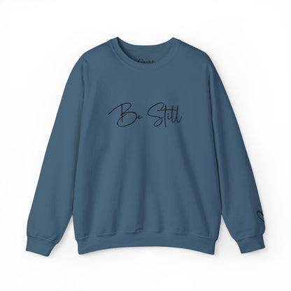 Be Still Graphic Crewneck Sweatshirt trendy fashion