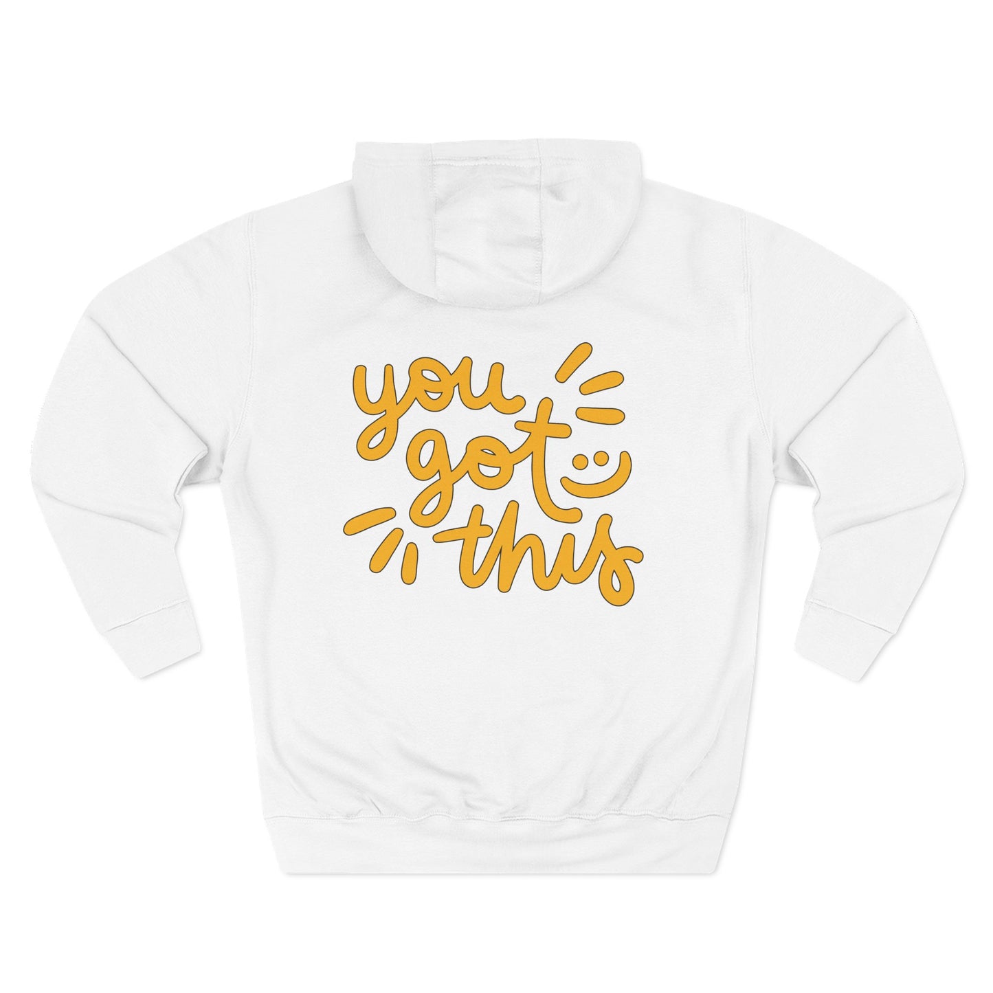 You Got This Inspirational Fleece Hoodie confidence message apparel