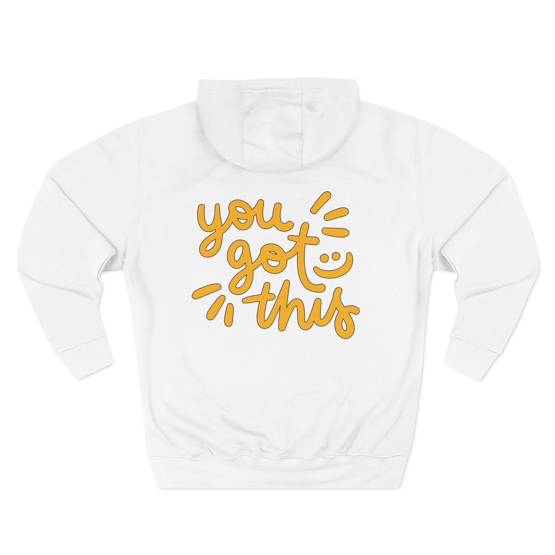 You Got This Inspirational Fleece Hoodie confidence message apparel