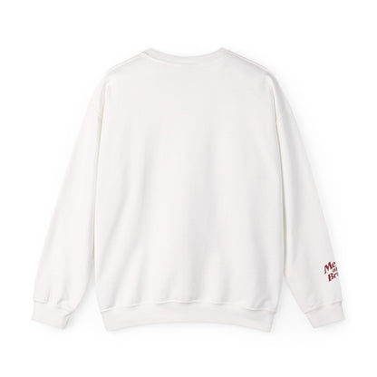 Holiday Crewneck Sweatshirt — "Tis the Season to Rejoice" Vintage Winter Graphic