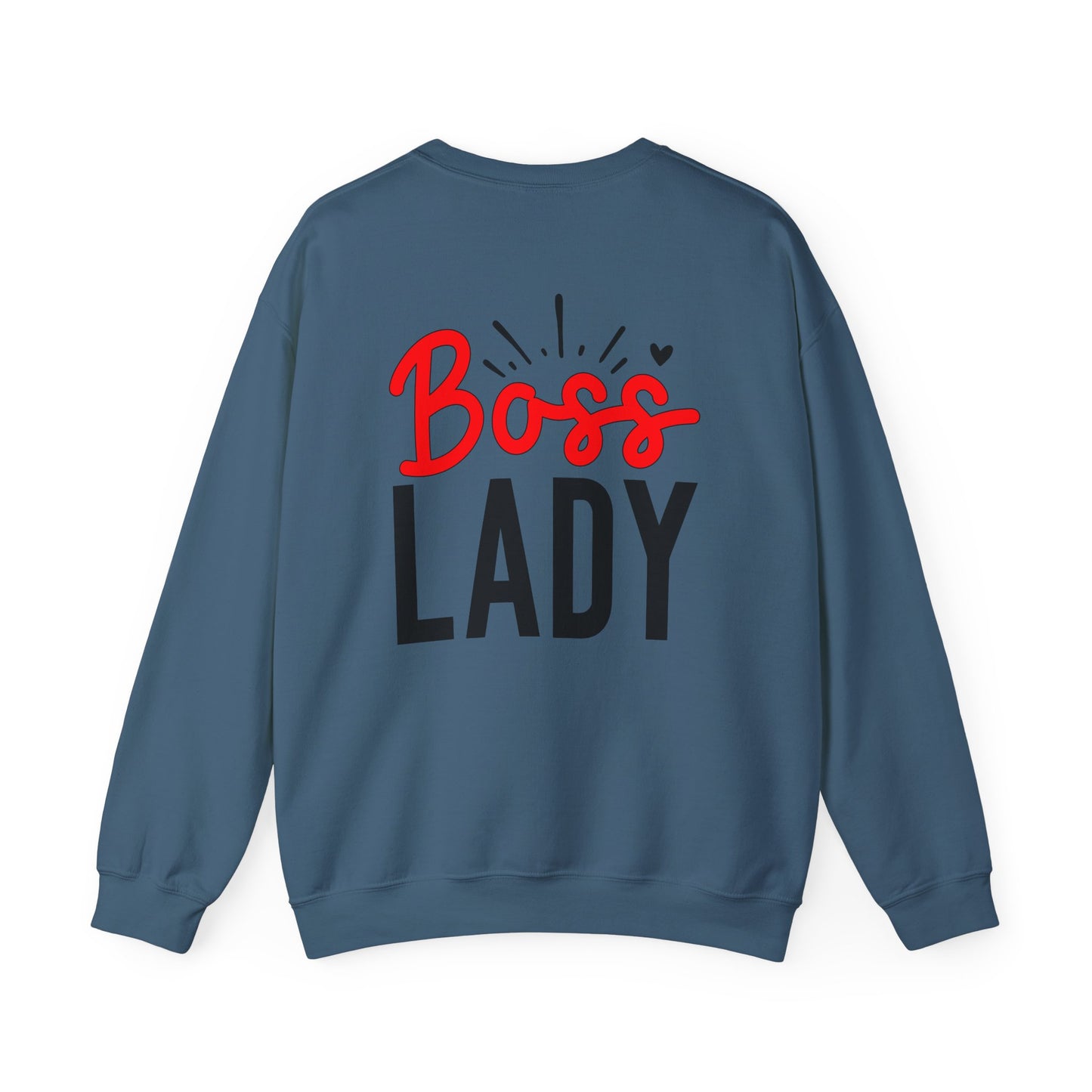 Boss Lady Graphic Crewneck Sweatshirt empowerment design