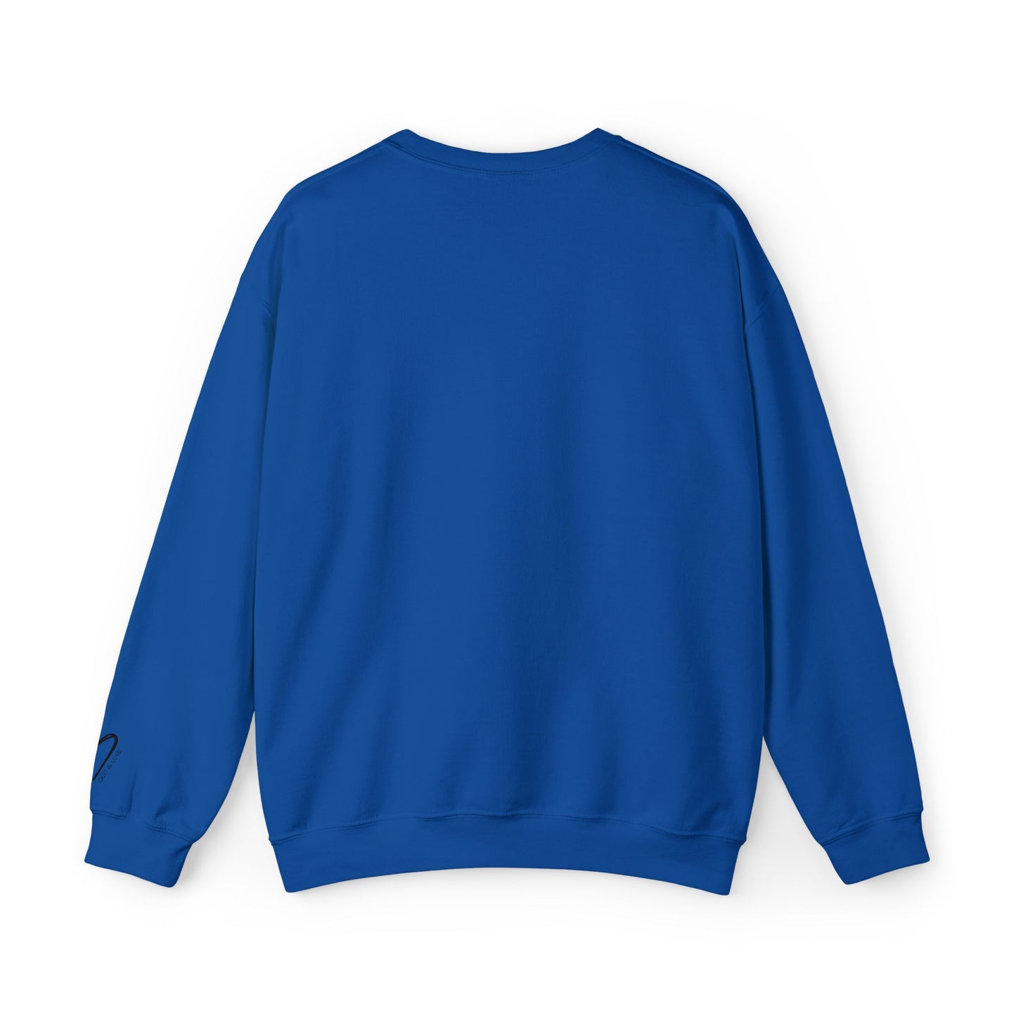 Be Still Graphic Crewneck Sweatshirt graphic artwork detail