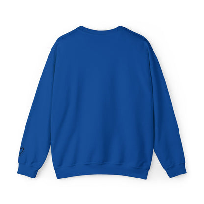 Be Still Graphic Crewneck Sweatshirt graphic artwork detail