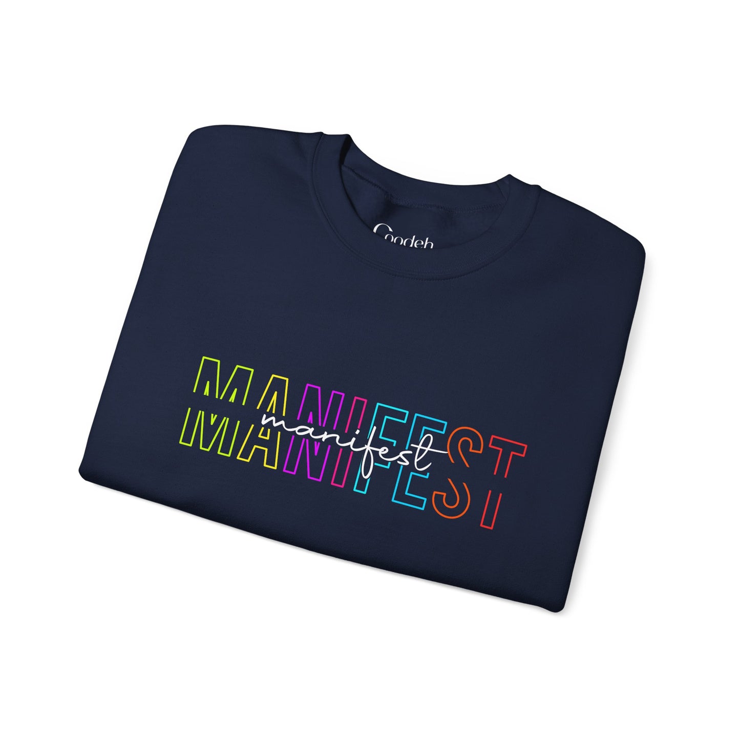 MANIFEST Graphic Crewneck Sweatshirt product photo