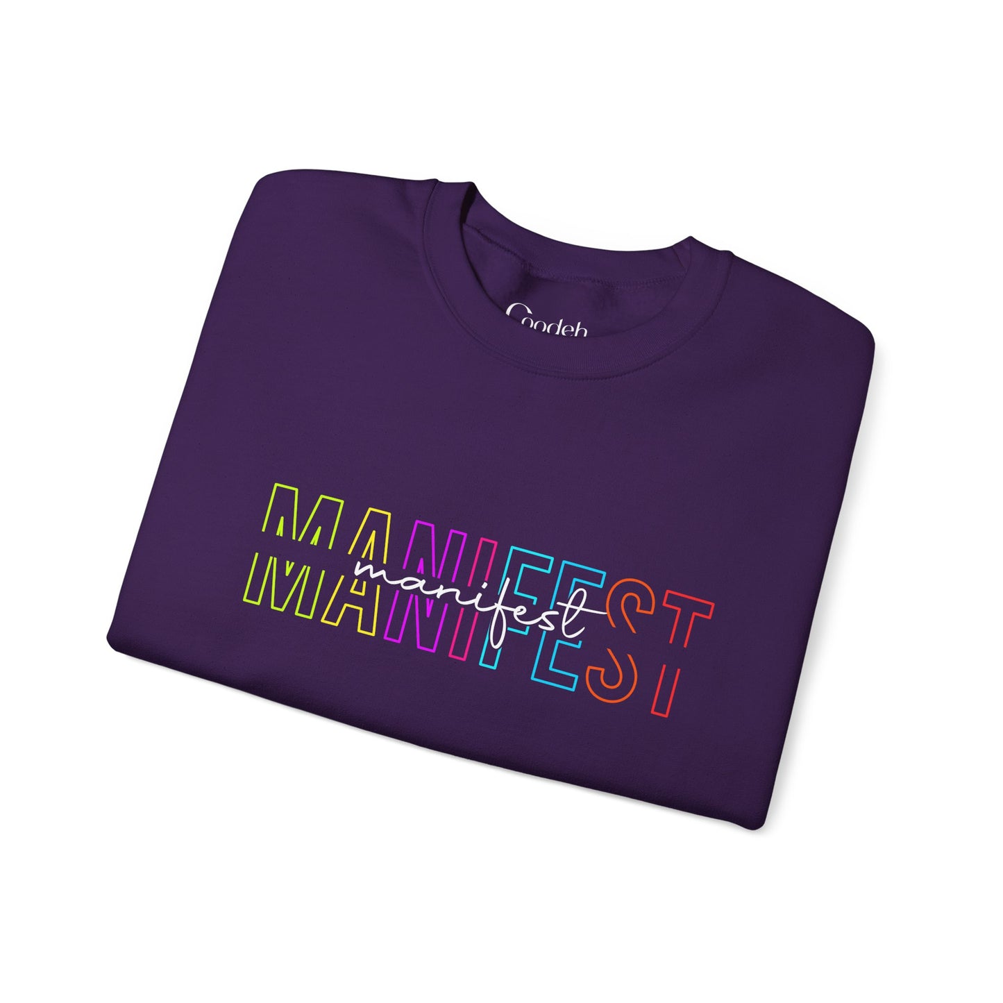 MANIFEST Graphic Crewneck Sweatshirt relaxed fit