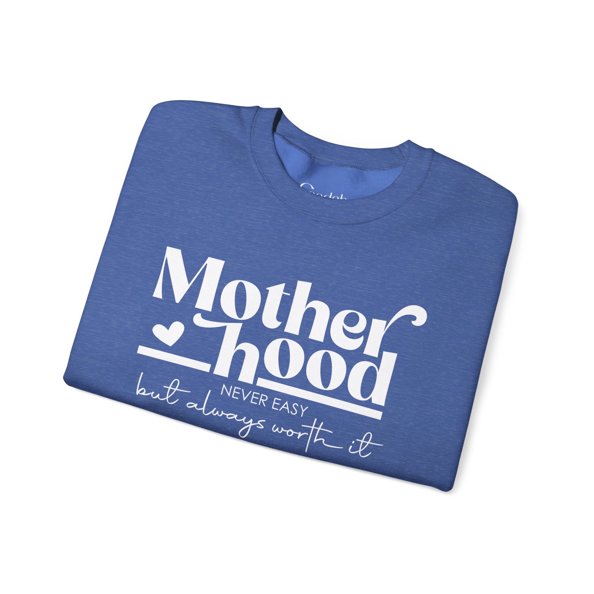 Motherhood Graphic Crewneck Sweatshirt fleece interior
