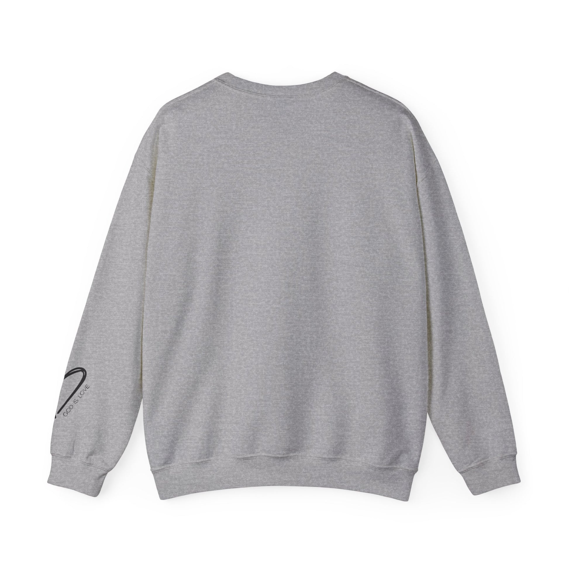 Positive Mind Positive Vibes Crewneck Sweatshirt sleeve detail