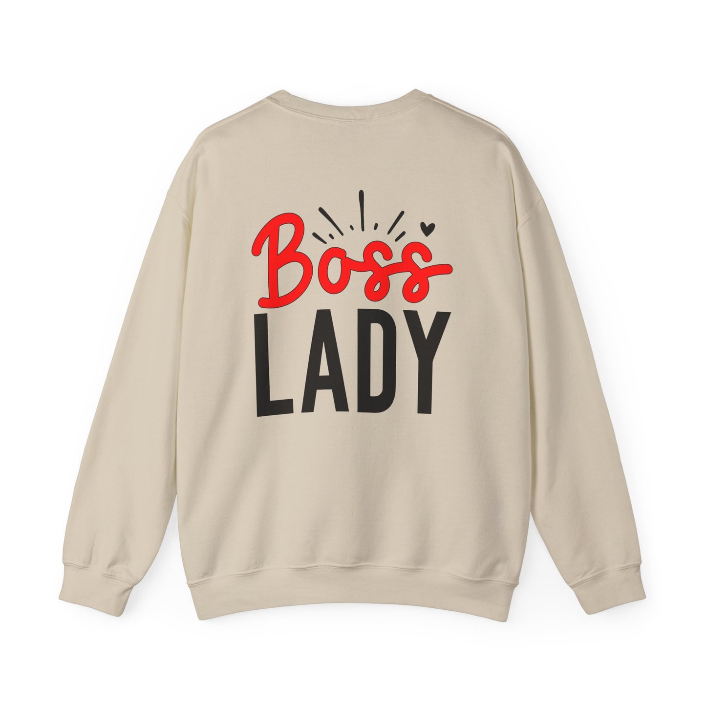 Boss Lady Graphic Crewneck Sweatshirt sleeve detail