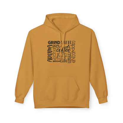 Coffee Lover Graphic Hoodie for Everyday Wear cozy fleece interior