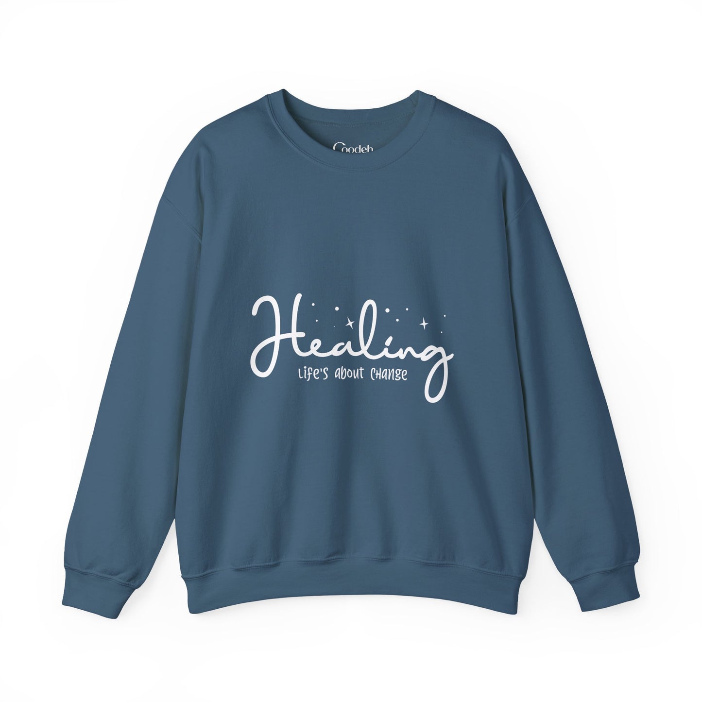 Healing Life's About Change Crewneck Sweatshirt fall season outfit style
