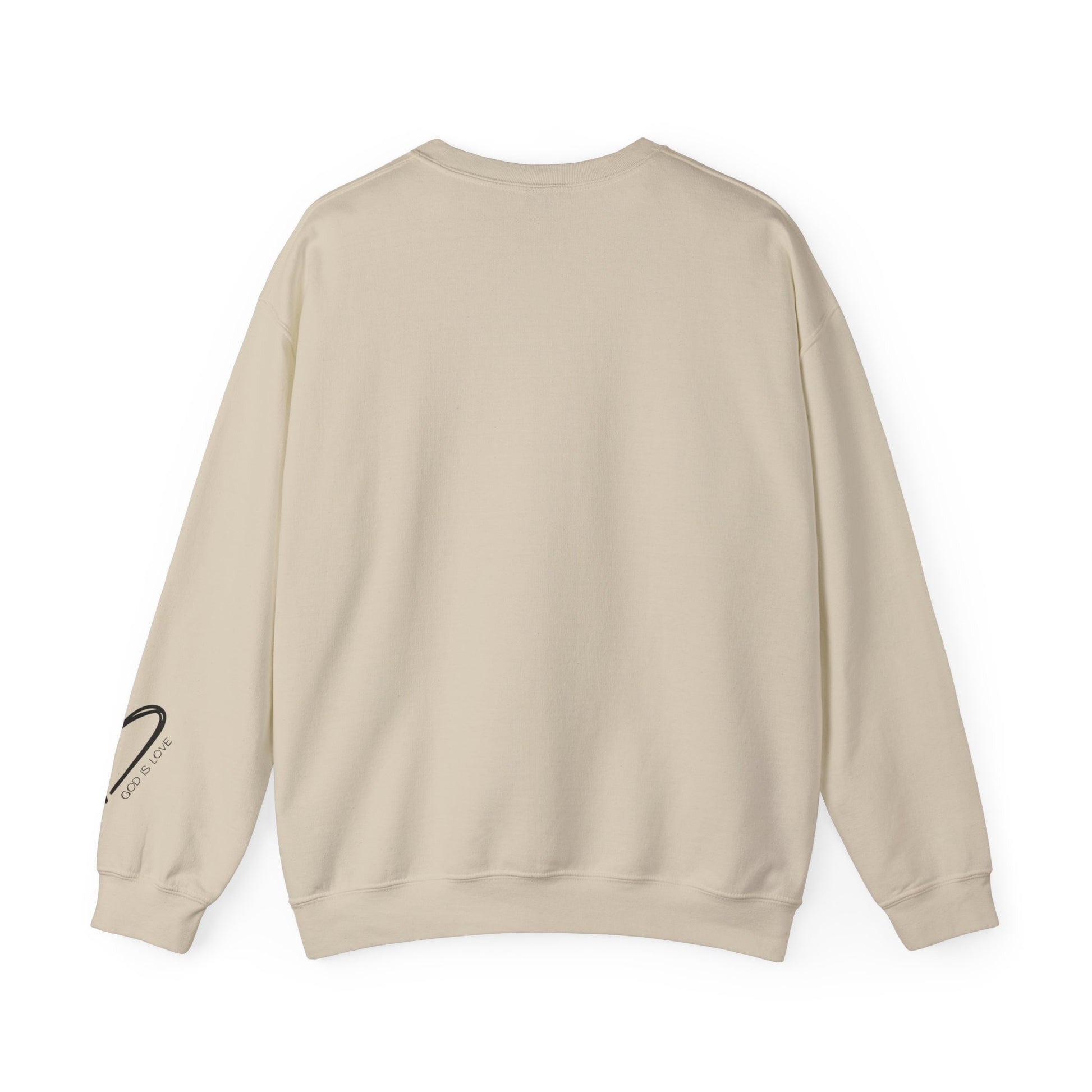 Positive Mind Positive Vibes Crewneck Sweatshirt front design detail