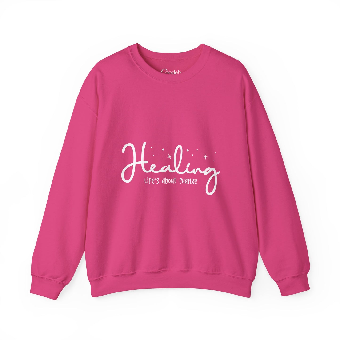 Healing Life's About Change Crewneck Sweatshirt relaxed fit view