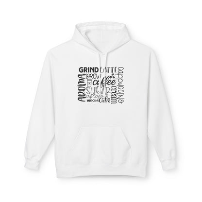 Coffee Lover Graphic Hoodie for Everyday Wear kangaroo pocket