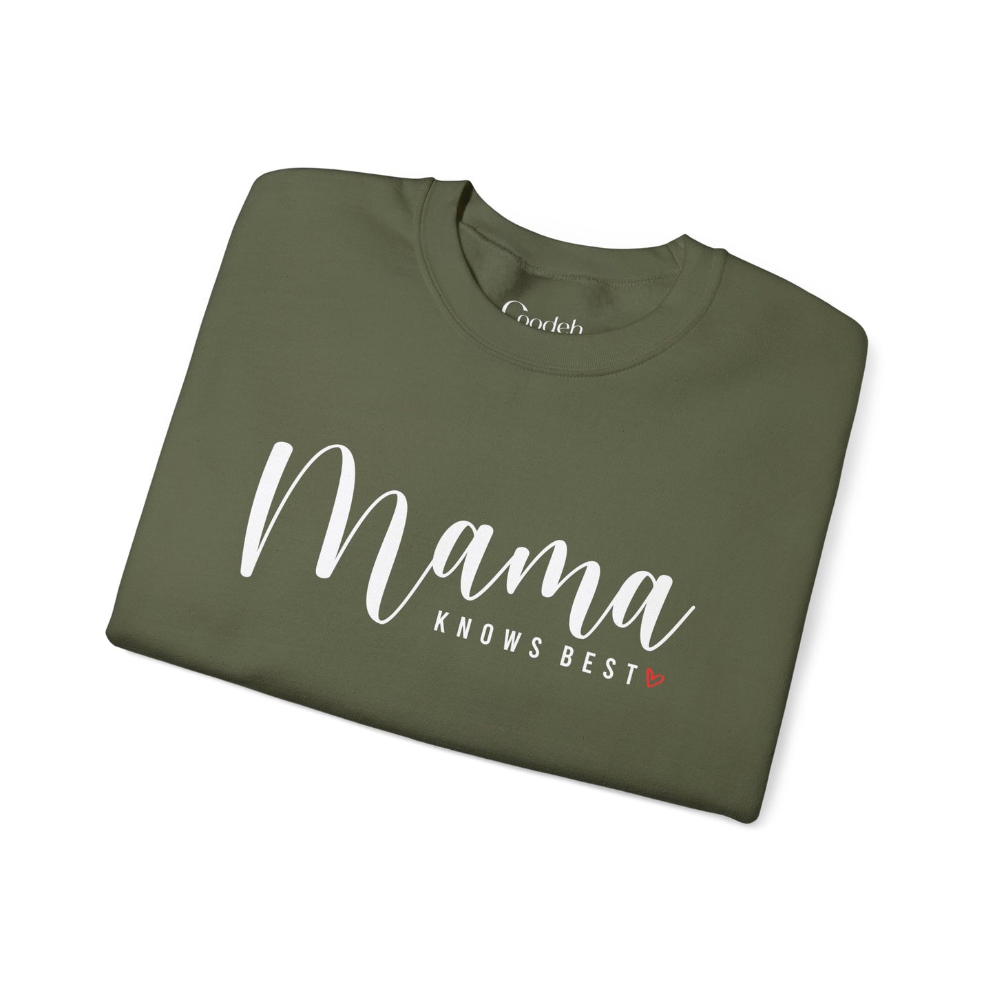 Mama Knows Best Crewneck Sweatshirt birthday gift