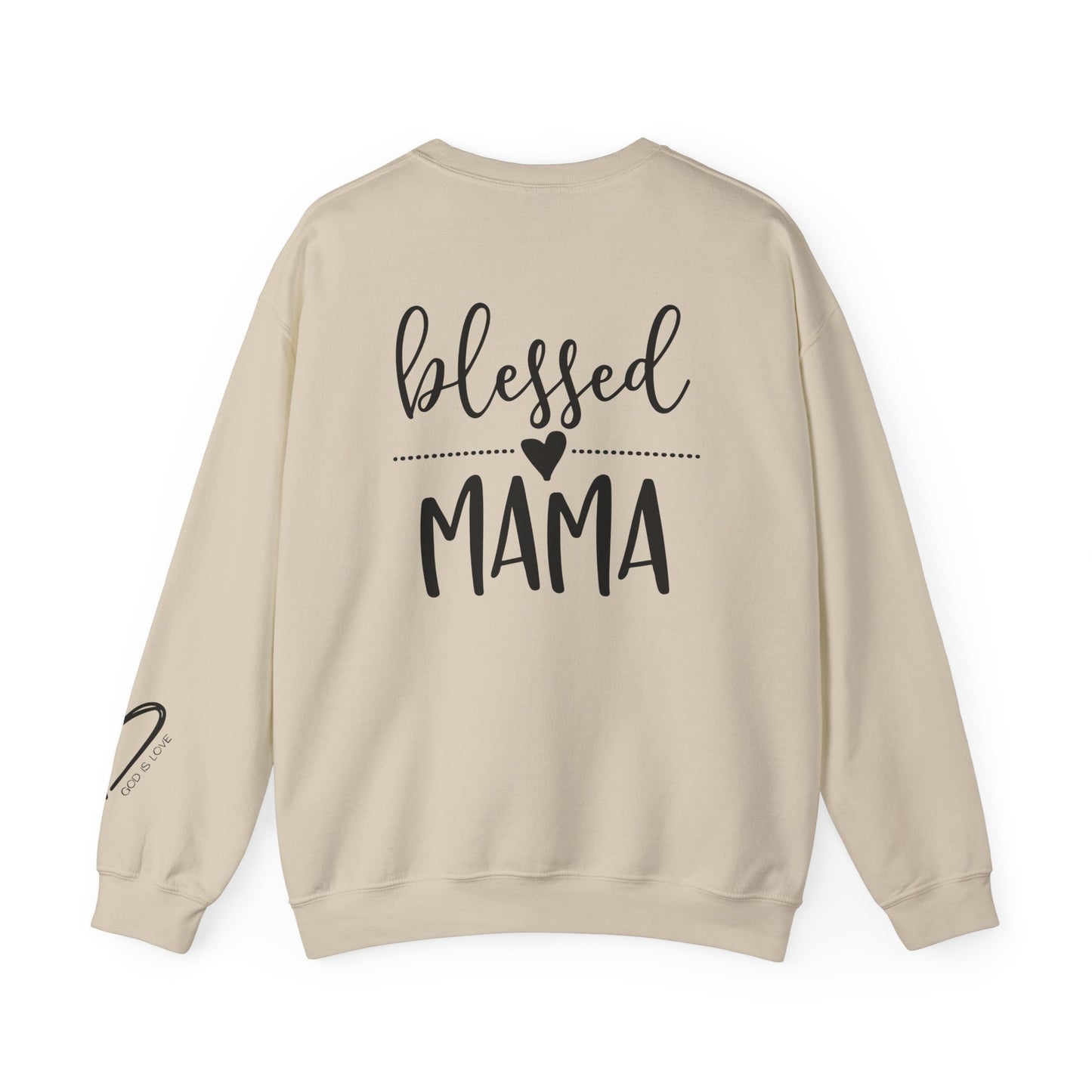 Blessed Mama Crewneck Sweatshirt casual style