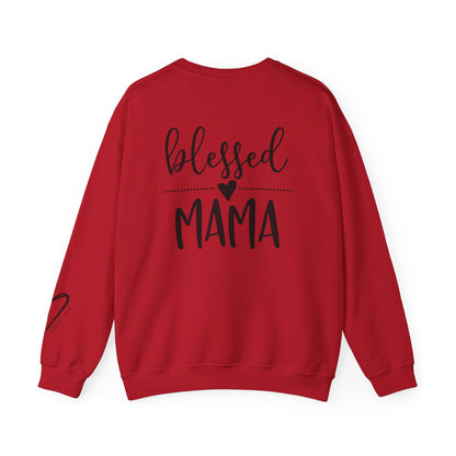 Blessed Mama Crewneck Sweatshirt oversized look