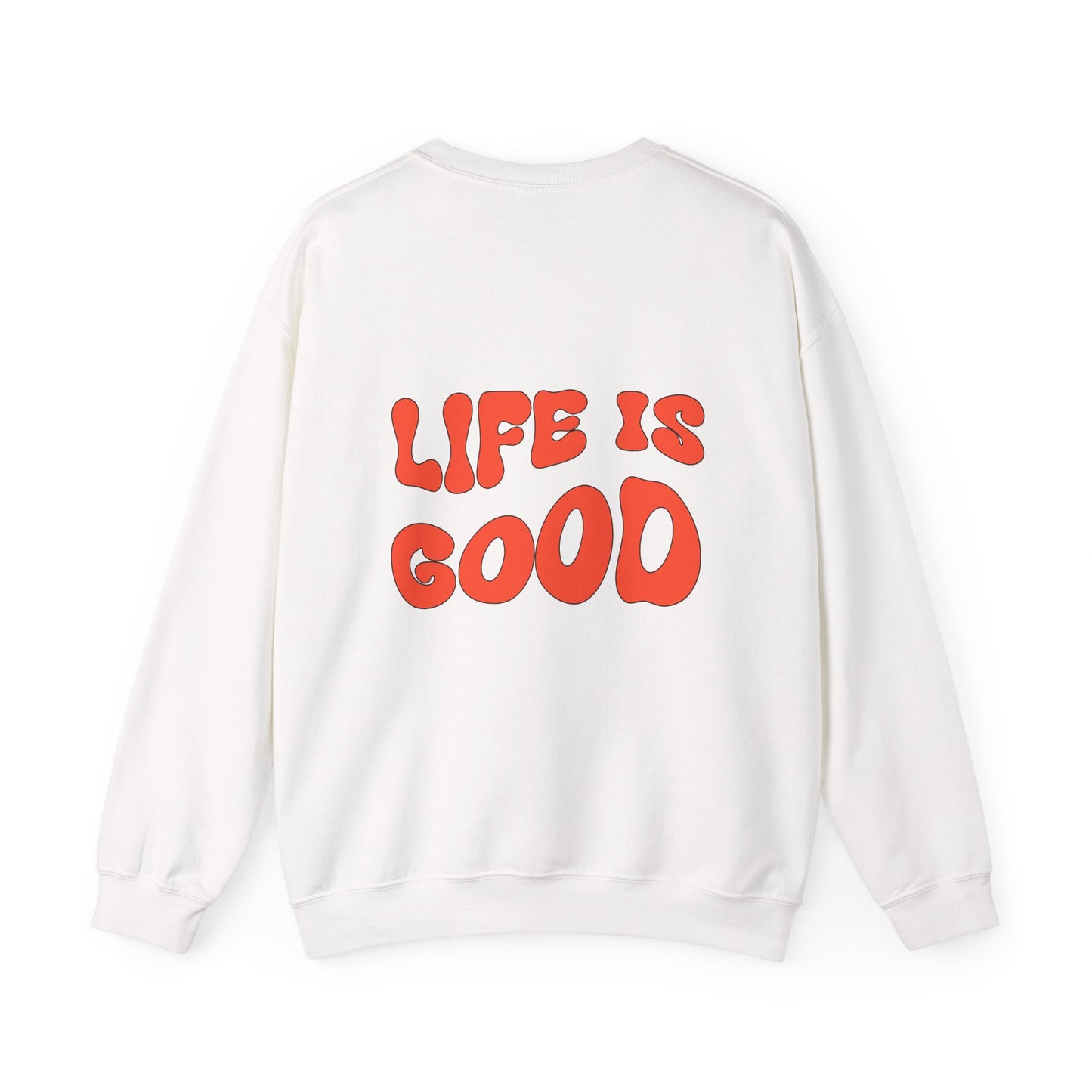 Life Is Good Crewneck Sweatshirt everyday outfit