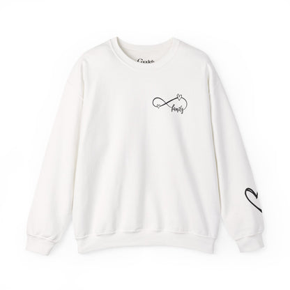 Blessed Mama Crewneck Sweatshirt white color option