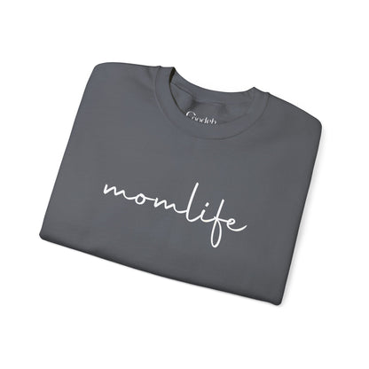 Mom Life Graphic Crewneck Sweatshirt product photo