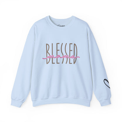Blessed Mama Crewneck Sweatshirt product photo