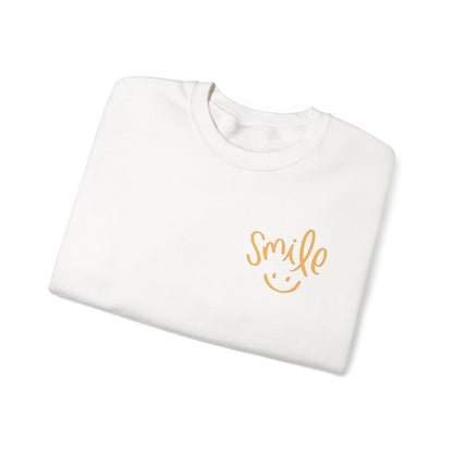 Today Is A Good Day Crewneck Sweatshirt worn by model