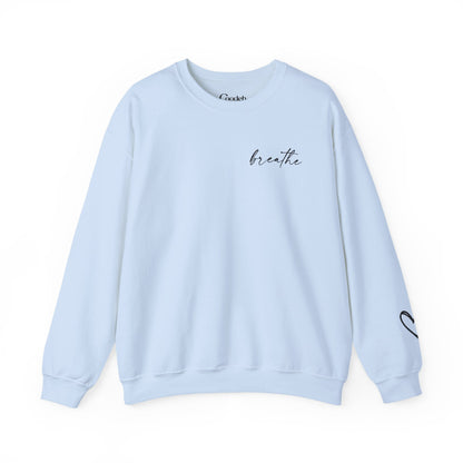 Be Kind Be Brave Be You Crewneck Sweatshirt inspirational message