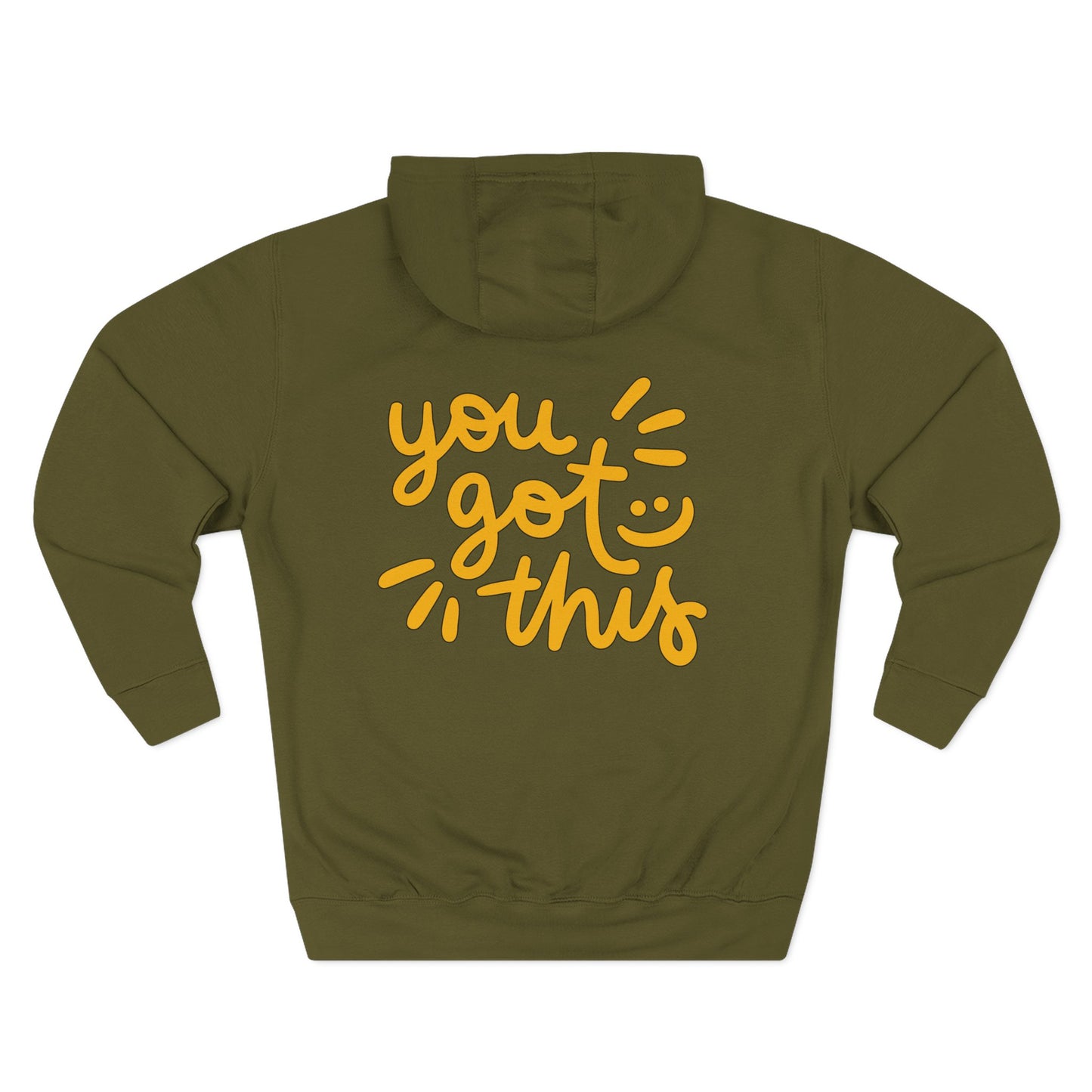 You Got This Inspirational Fleece Hoodie weekend casual outfit