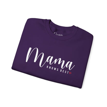 Mama Knows Best Crewneck Sweatshirt neutral color