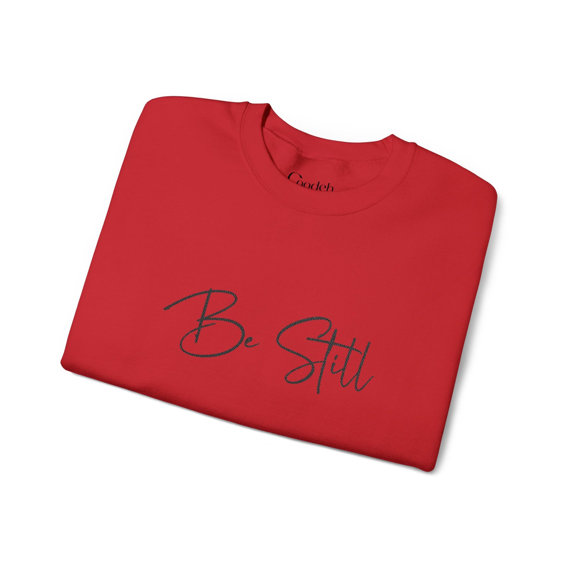 Be Still Graphic Crewneck Sweatshirt relaxed fit